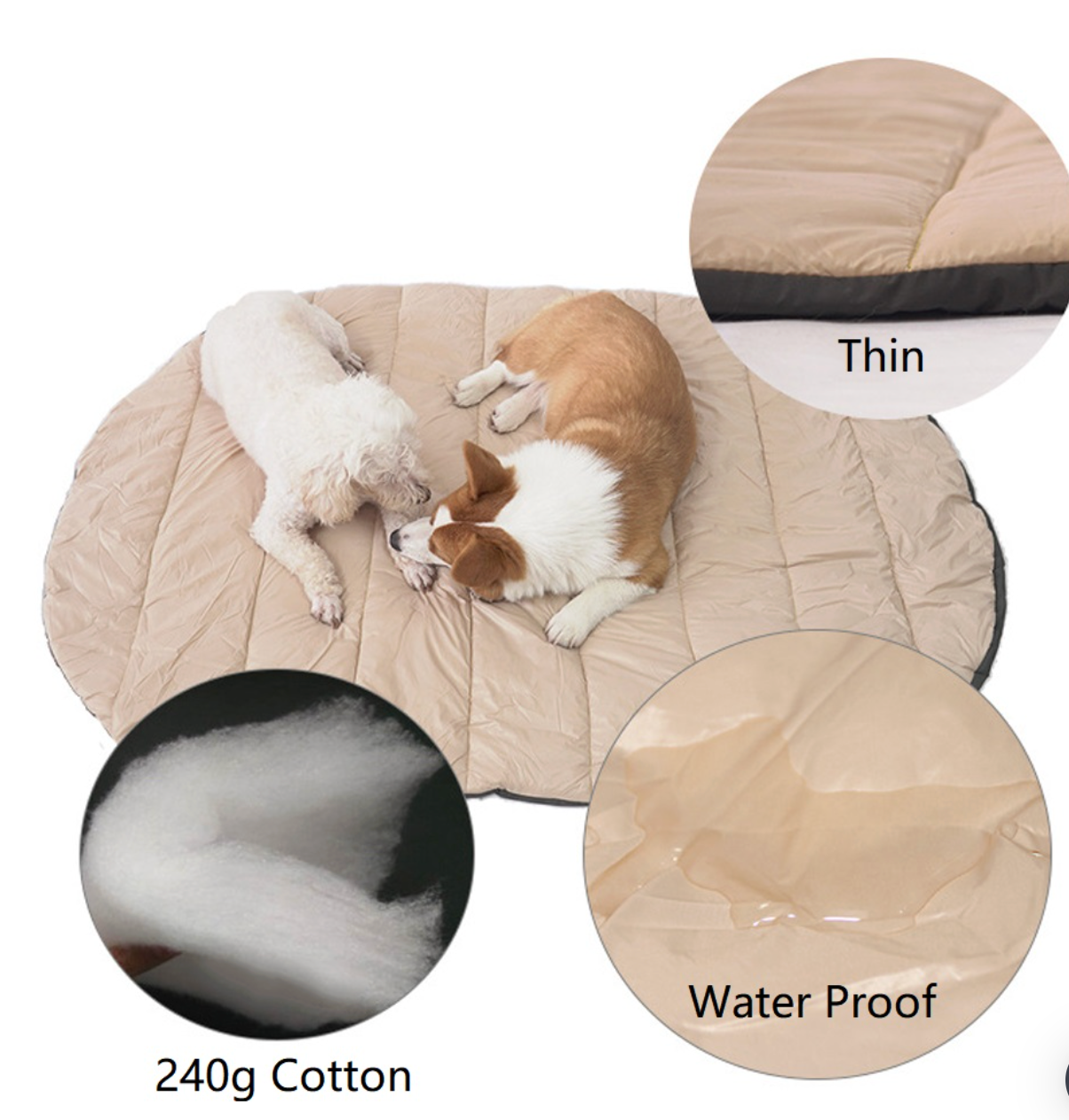 Waterproof Lightweight Outdoor Pet Travel Pad – Portable Pet Rest Mat