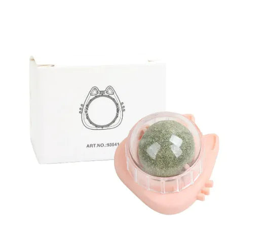 Mint Rotating Cat Toy with Automatic Motion – Interactive Scented Cat Play Toy