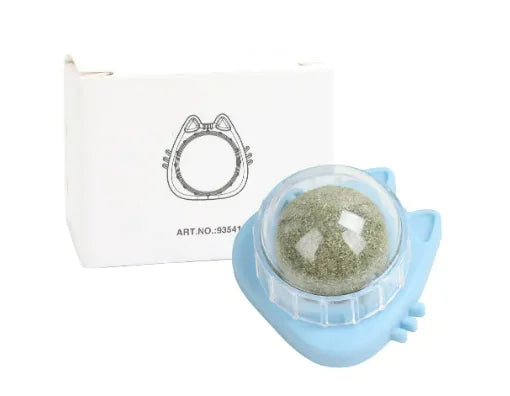 Mint Rotating Cat Toy with Automatic Motion – Interactive Scented Cat Play Toy