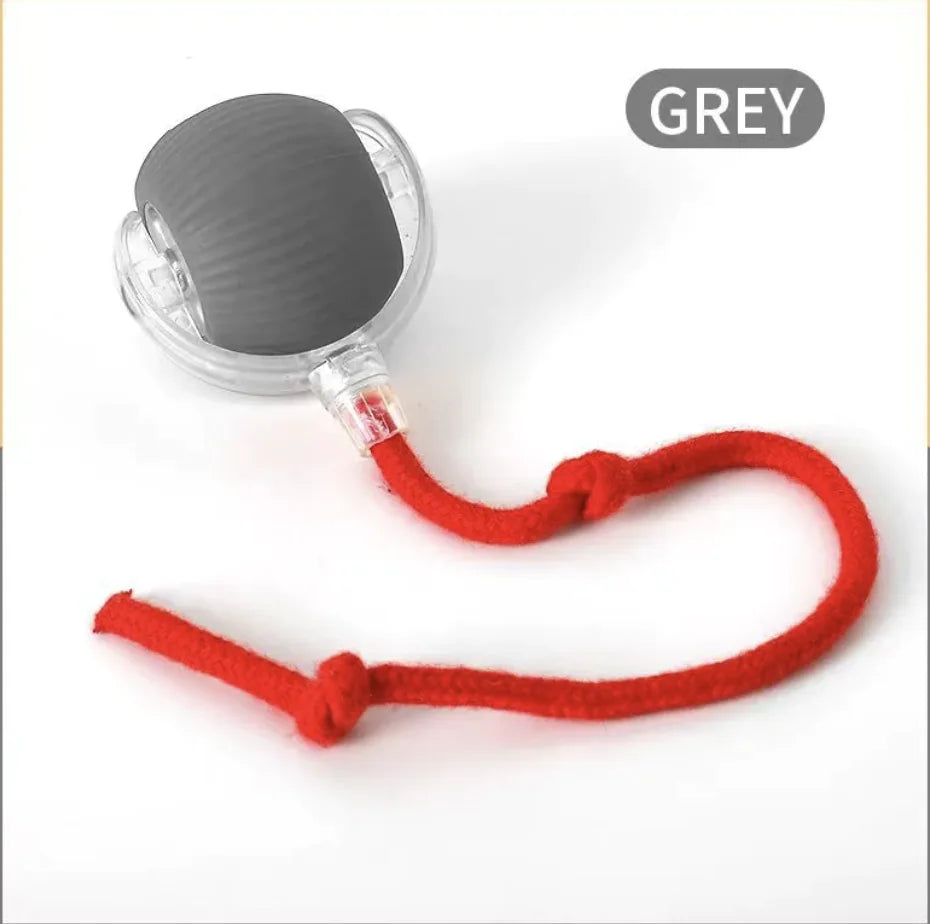 Self-Rolling Plush Cat Toy Ball – Automatic Motion Interactive Chase Toy