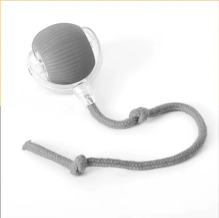 Self-Rolling Plush Cat Toy Ball – Automatic Motion Interactive Chase Toy